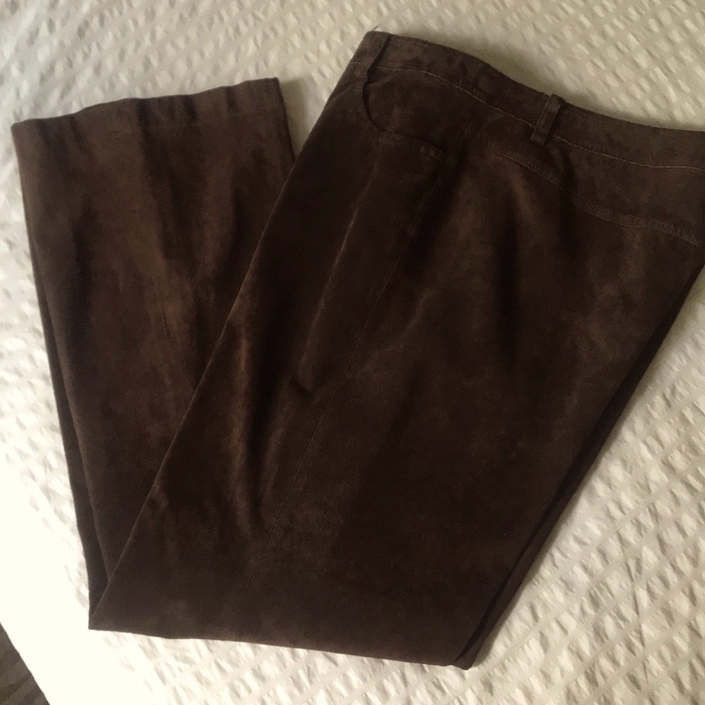 Vintage Brown Leather pants from Context brown